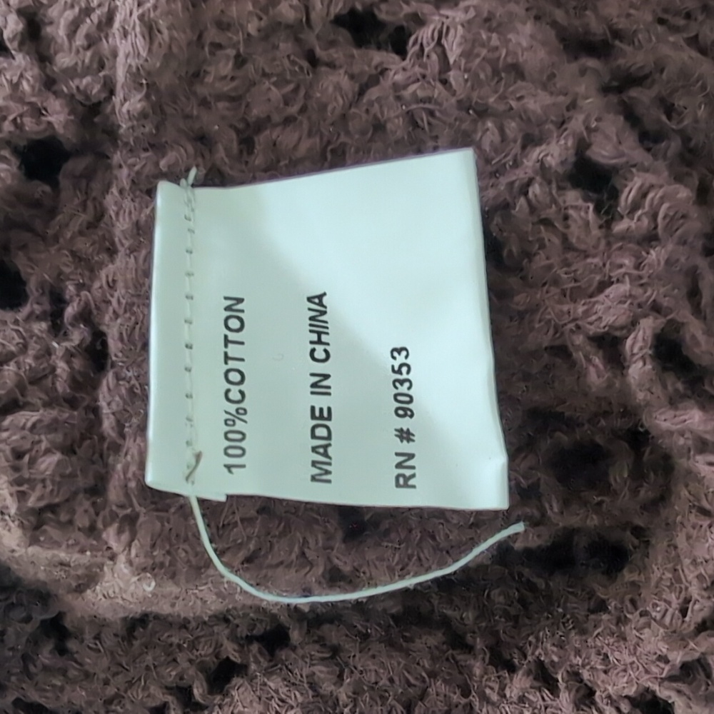 Crochet Cardigan Sweater - Picture 6 of 6